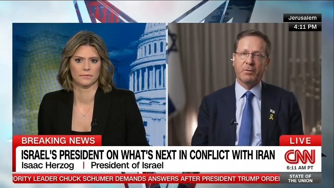 Israeli President: We're Not Dragging U.S. Into A War