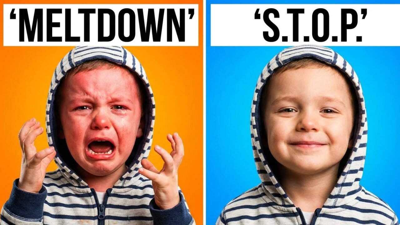 The S.T.O.P. Method That Ends Meltdowns in 60 Seconds