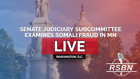 LIVE REPLAY: Senate Judiciary Subcommittee Examines Somali Fraud in Minnesota - 02/10/26