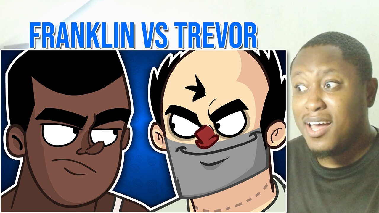 Franklin vs Trevor (GTA 5 RAP BATTLE) Reaction