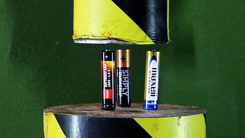 Hydraulic Press Vs Batteries