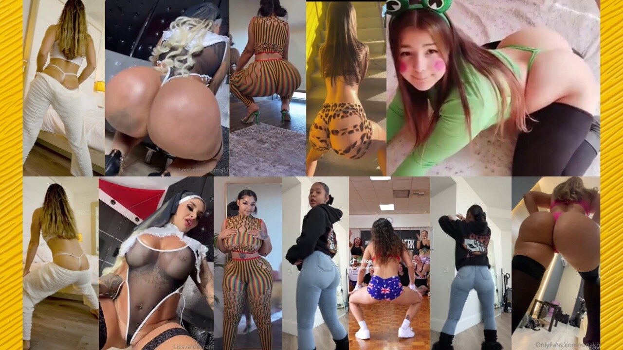 TWERK COMPILATION 105 - Big bank tiktok challenge ❤️ClipchampGirls 2025