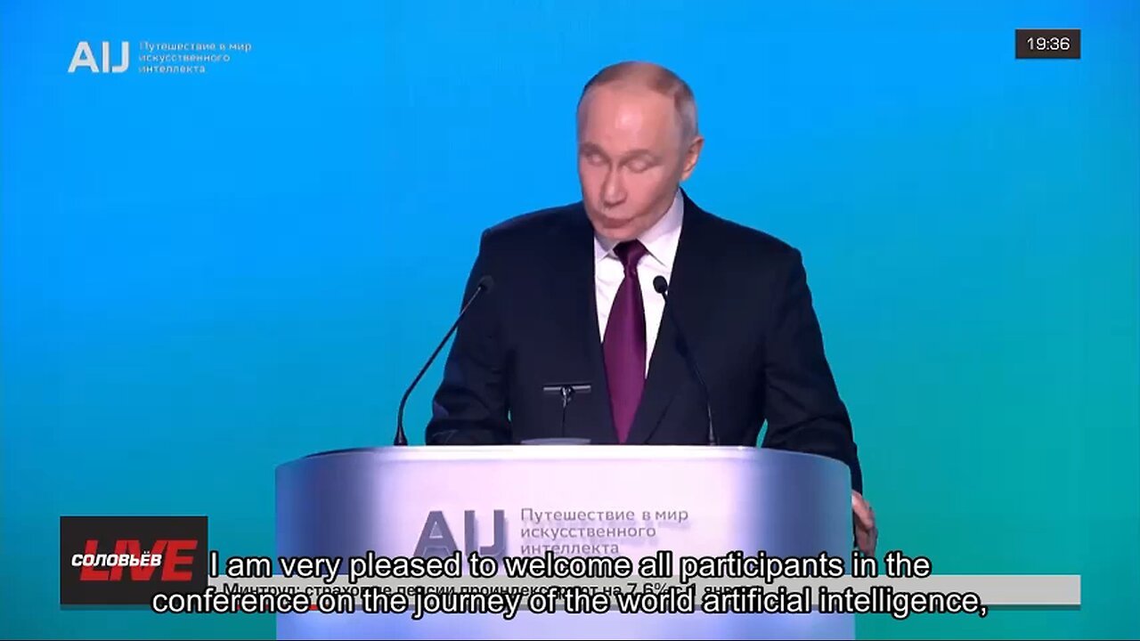 🇷🇺 🏹 🎬 Vladimir Putin: His Full Statement at AI Journey 2025