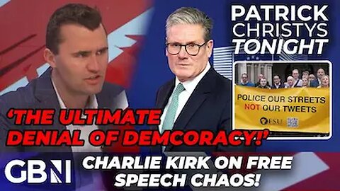 'The UK is Becoming Totalitarian!' | Charlie Kirk on Starmer's Jail Sentences for 'Hurty Words'