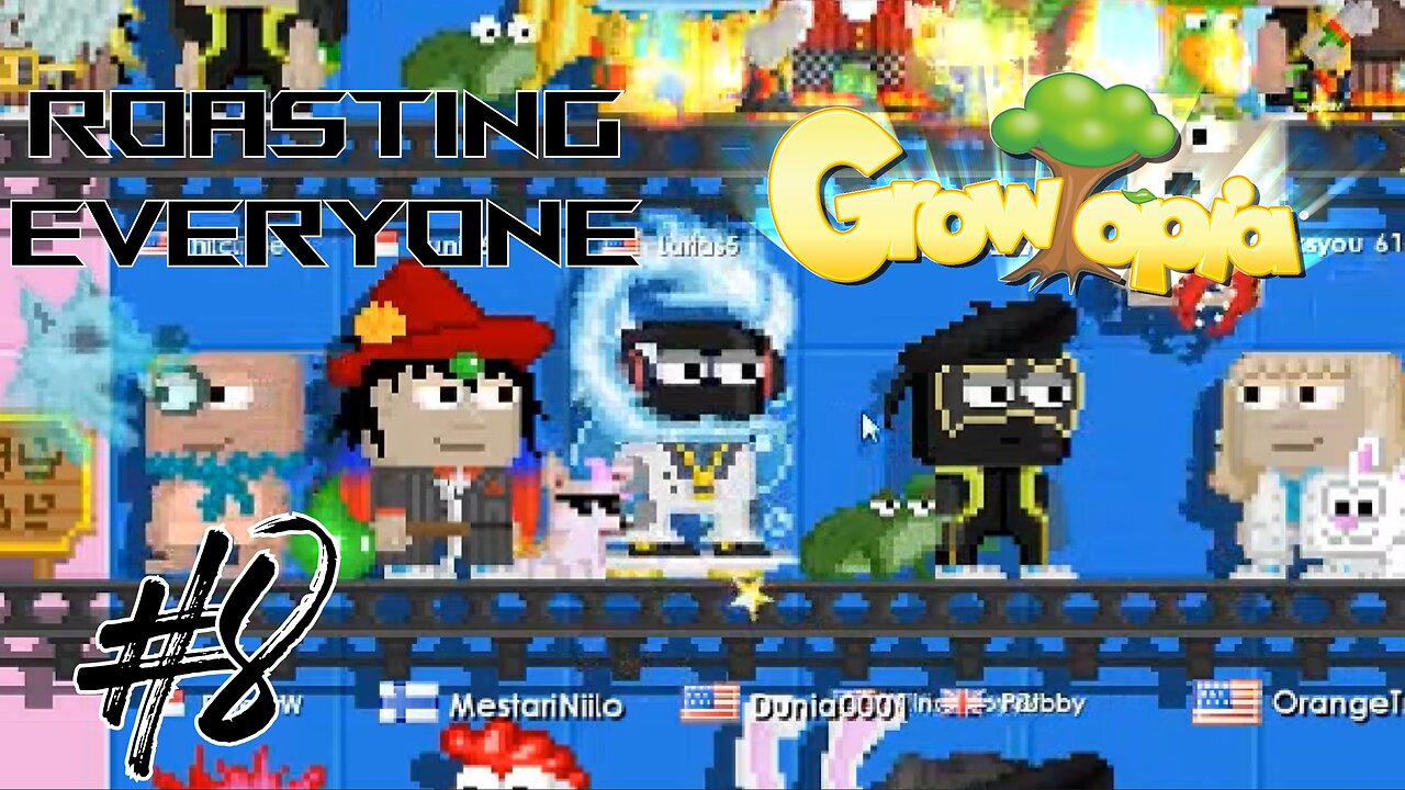 Growtopia Roasting Video