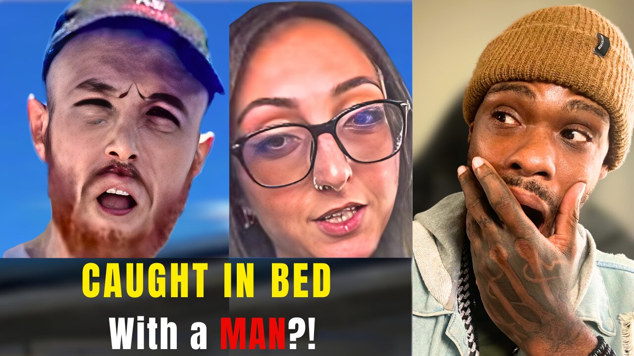 “You Cheated on Me—with a Man?!” Pregnant Girlfriend Walks In… Finds Him in Bed With a Man! 😱