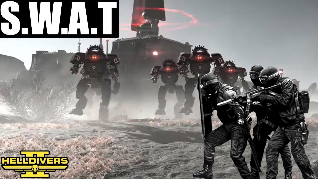 SWATDIVERS on the field