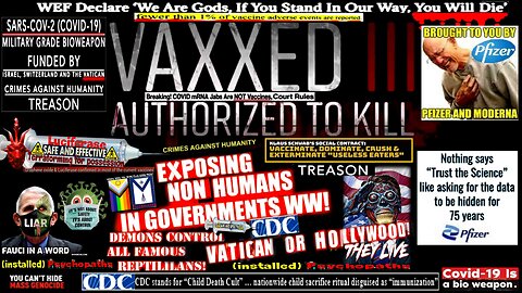 VAXXED 3 - DISEASE X AND THE ZOMBIE APOCALYPSE - Reloaded 6G Version (Obey! 'They Live' compilation)