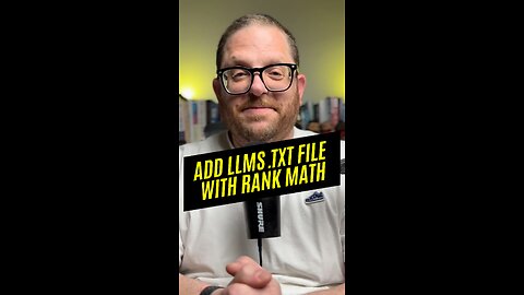 Add llms.txt with Rank Math