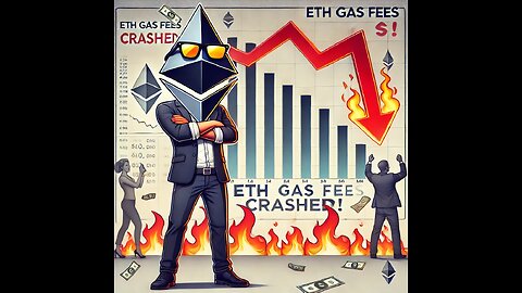 Ethereum Gas Fees Crash! Crypto Degens Go Wild 🚀😂 by Mohit's Workspace