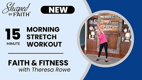 Pilates Stretching Exercises for Full Body Strength Shaped by Faith Christian Fitness 15 MIN Workout
