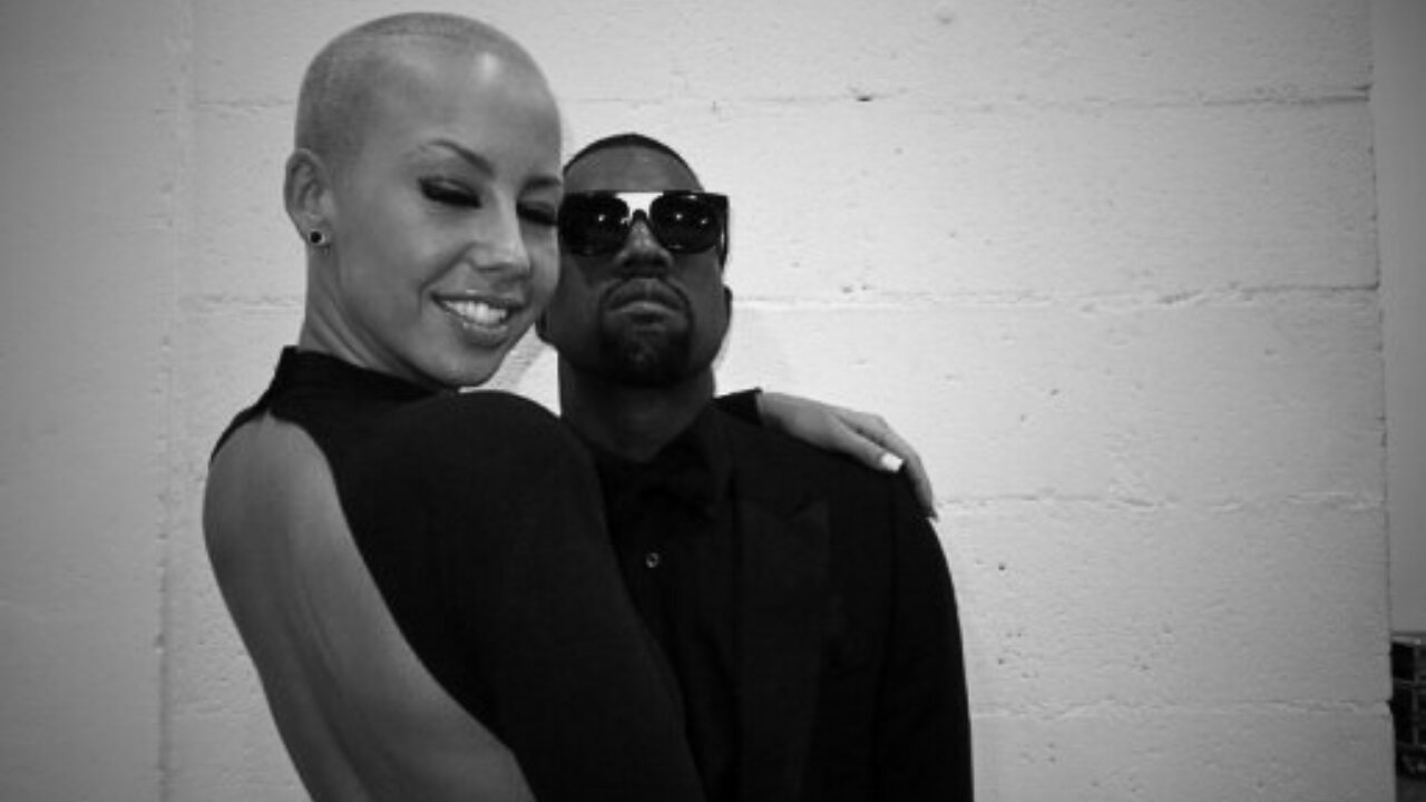 She Has A Caring Heart Or What Do You Think? @amberrose @kanyewest @relationship