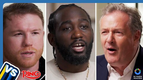 "We're Gonna Take Each Other's Heads Off!'" Canelo & Crawford vs Piers Morgan