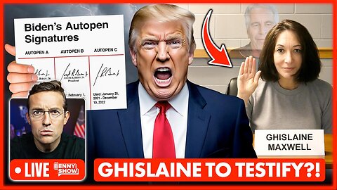 🚨Ghislaine Maxwell BREAKS Silence, READY to TESTIFY on Epstein Client List, Autopen Scandal EXPOSED