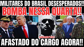URGENTE! ACABOU DE RENUNCIAR O CARGO! BOMBA VEM DOS EUA AGORA!! MILITARES DESESPERADOS!!
