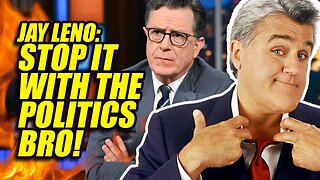 Jay Leno vs. Colbert: Late Night TV Hosts Should AVOID Partisan Politics!