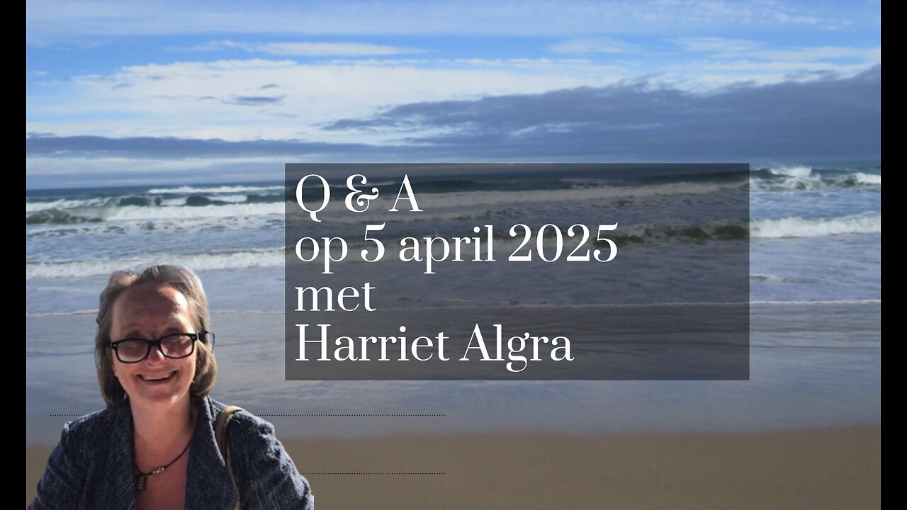 Q & A met Harriet Algra op 22 maart 2025
