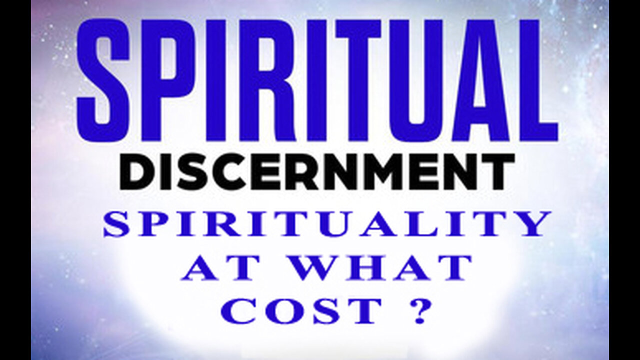 Spirituality....at what cost
