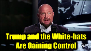 Alex Jones w/ Tucker Carlson Emergency Broadcast: Trump and the White-hats Are Gaining Control