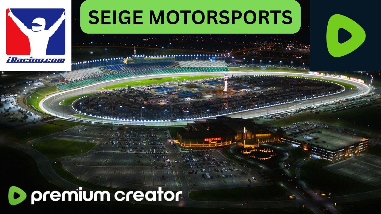 🔴Wednesday iRacing Seige, Kansas NIS Double-Header🏁!