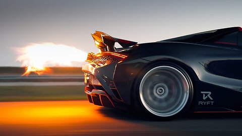 Full Carbon Flame Spitting RYFT Mclaren 720s