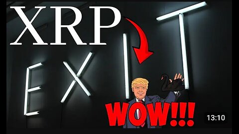 Ripple XRP EXIT!!! MR TRUMP FED CHAIR WARNS BLACK SWAN EVENT!!! DARK POOLS DRYING UP!!!
