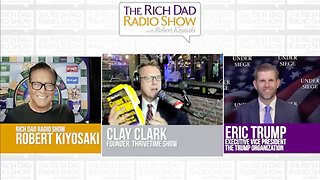 Robert Kiyosaki | Robert Kiyosaki, Eric Trump & Clay Clark | Find the Proven Path to Growing a Successful Business + 2 Clay Clark Client Success Stories + Join Eric Trump At Clay Clark's Dec. 4-5 ThrivetimeShow.com Business Conf.