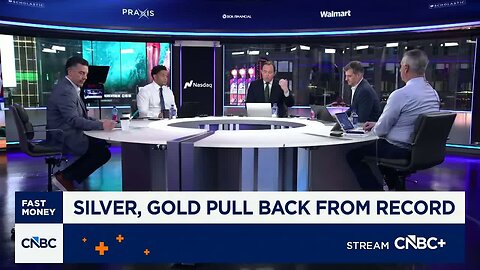 'Fast Money' traders talk silver and gold pulling back from record highs