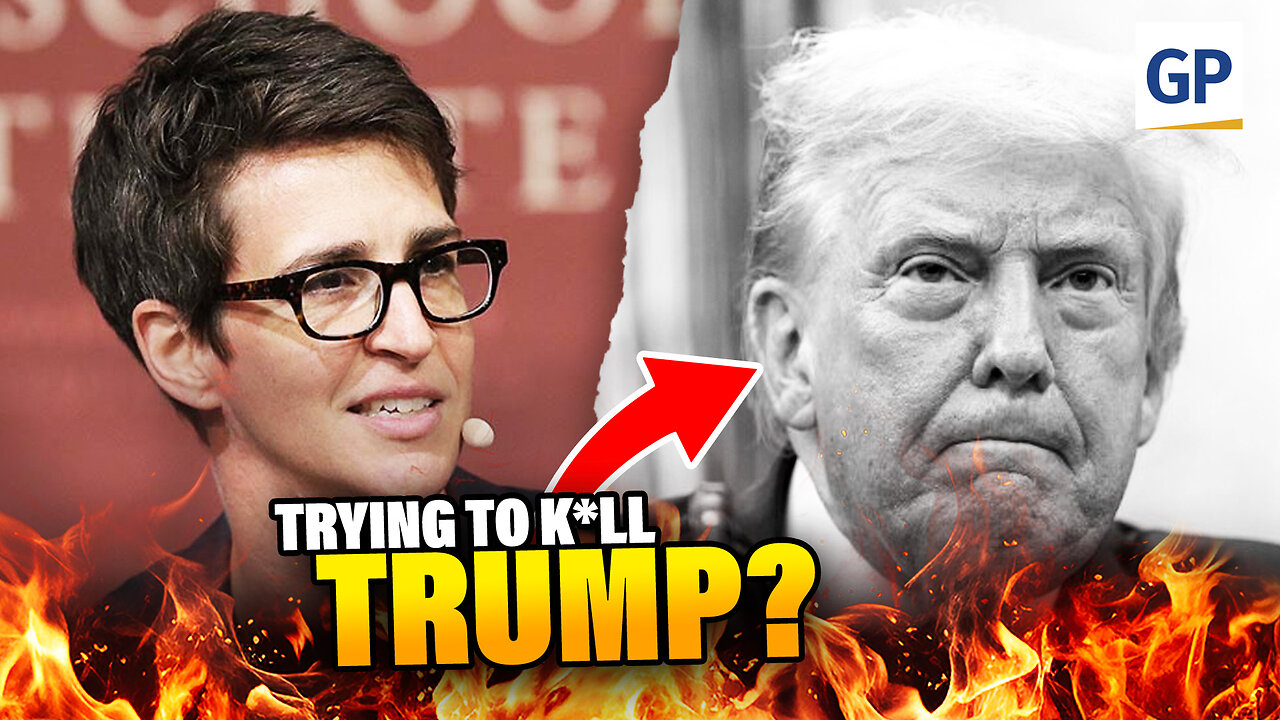 SHOCKING: Rachel Maddow Trying to Get Trump Killed? | Elijah Schaffer