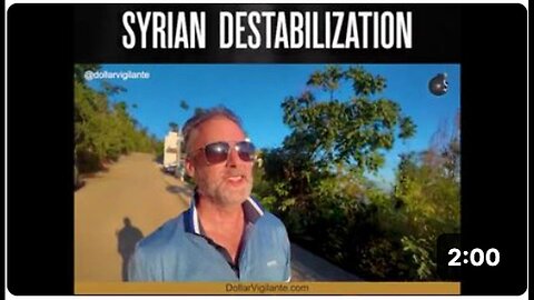 "Destabilization in Syria"