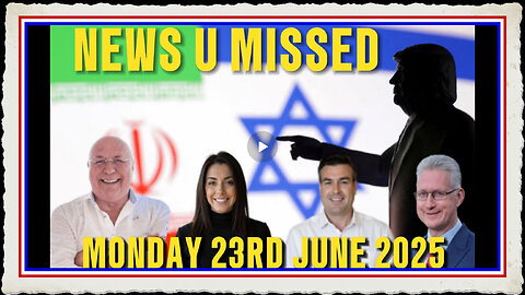 CHARLIE WARD DAILY NEWS WITH CHARLIE WARD, PAUL BROOKER LEMBIT OPIK MONDAY 23RD JUNE 2025