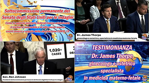 La testimonianza del dott. Thorpe sugli aborti spontanei causati da vaccino