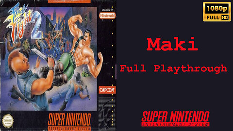 Final Fight 2 - Super Nintendo - Full Playthrough