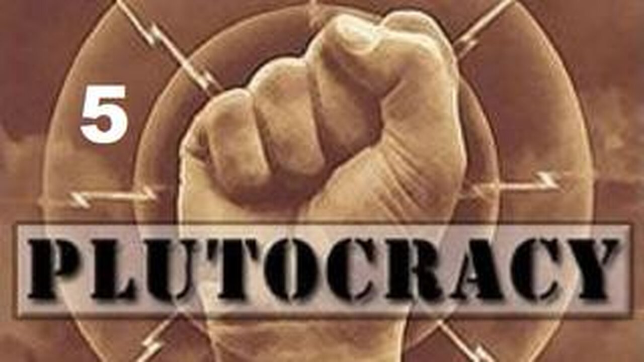 Plutocracy Political Repression in the U.S.A Part 5/5. Subterranean Fire