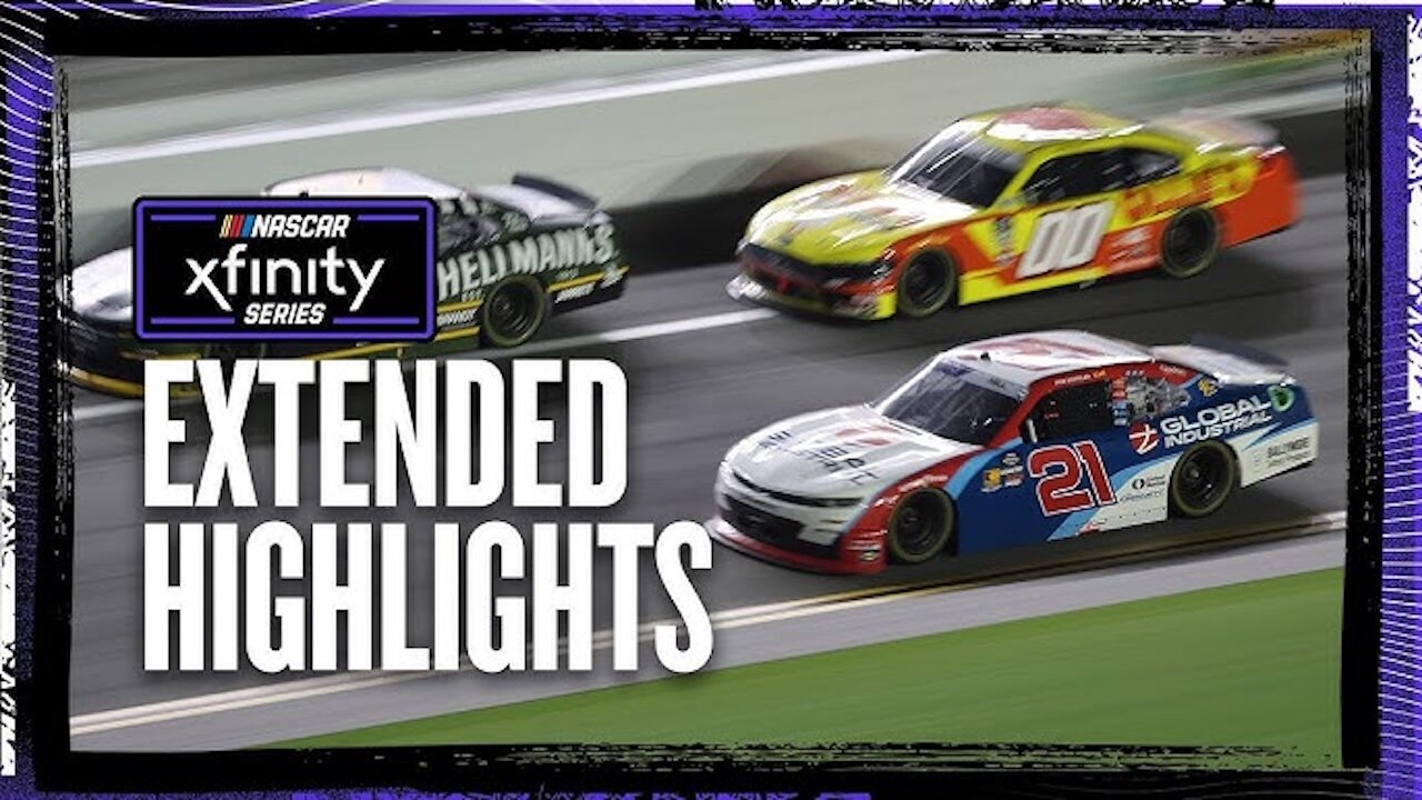 2025 NASCAR Xfinity Series at Daytona EXTENDED HIGHLIGHTS (4K)