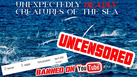 Unexpectedly Deadly Creatures of the Sea (Uncensored Edit) [REMOVED FROM YOUTUBE]