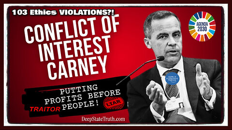 🇨🇦 Crime Minister Mark Carney Has 103 Serious Ethics Concerns?! 🍁 No Worries, He Can Be Trusted to Police Himself...