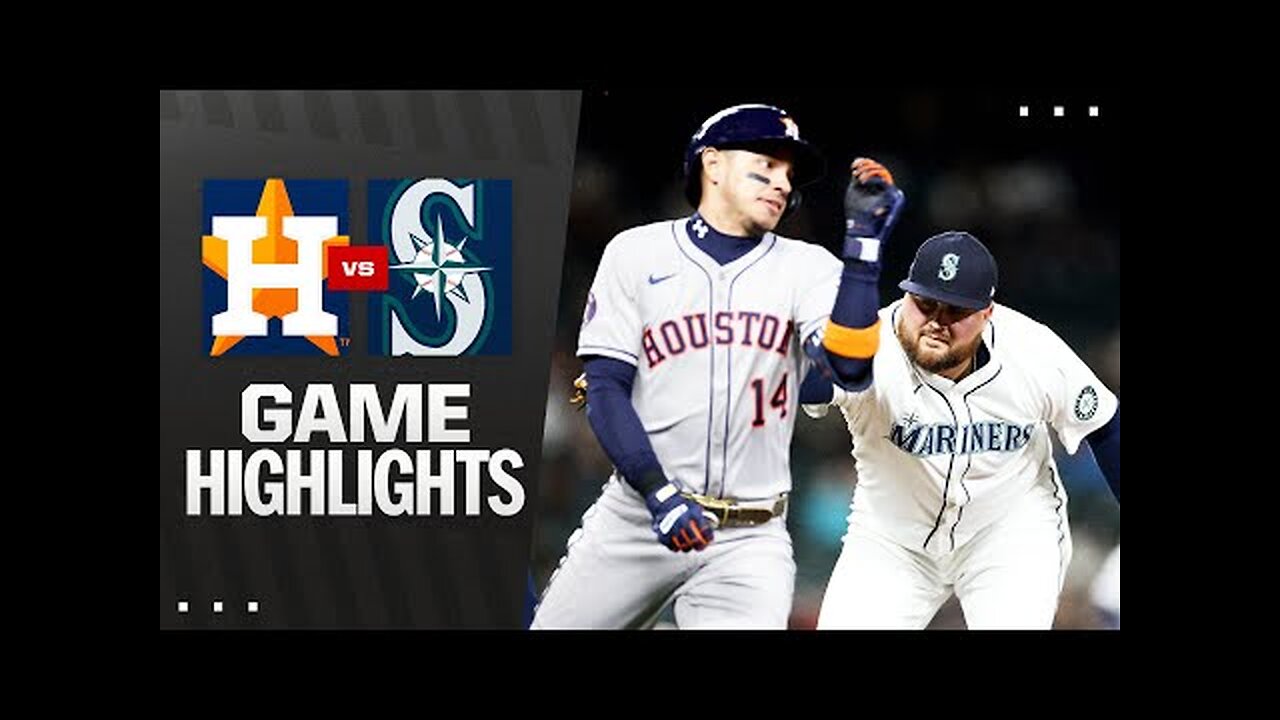 Astros vs. Mariners Highlights (4/7/25) | MLB Highlights