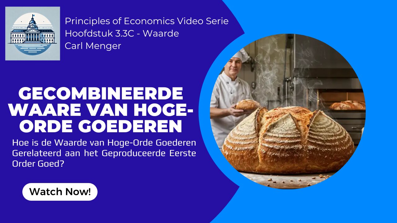 Principles of Economics by Carl Menger H3.3C - De Gecombineerde Waarde van Hogere Order Goederen