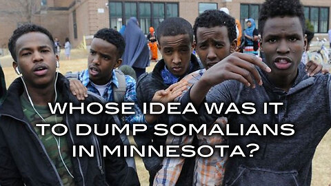 Whose Idea Was It To Dump Somalians In Minnesota?