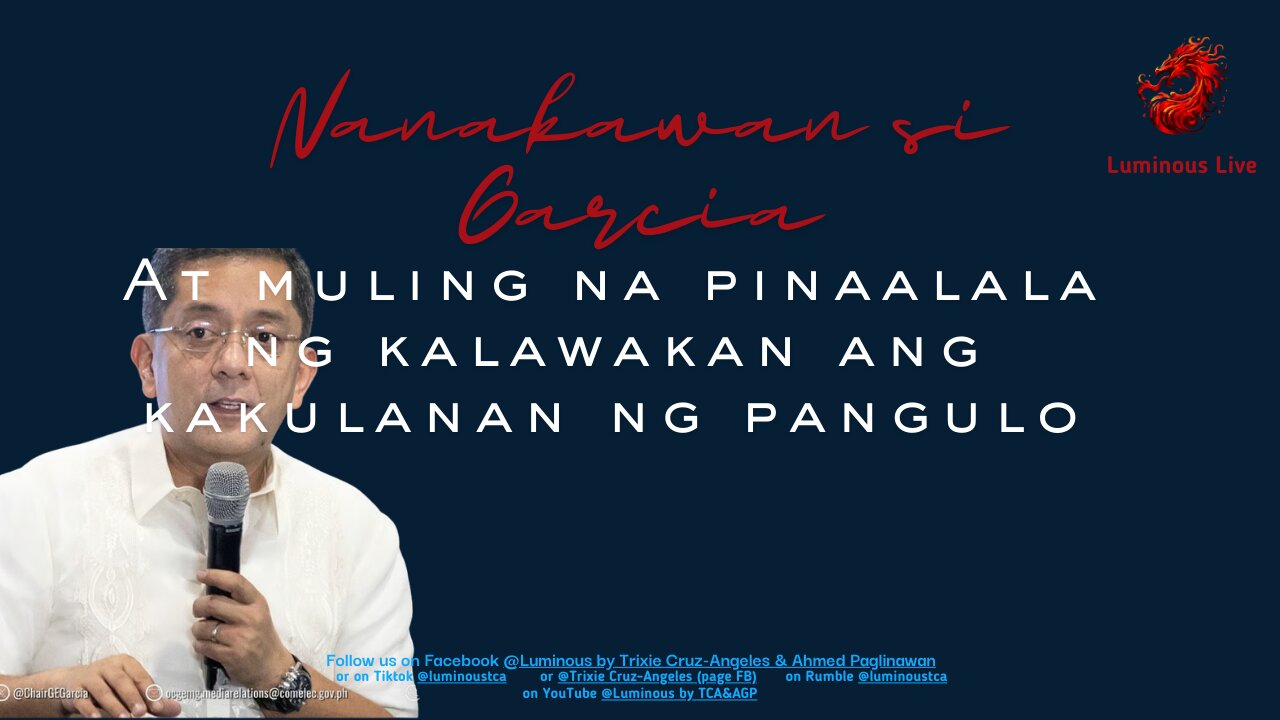 Nanakawan si Comelec Chair