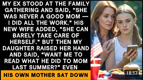 My Ex Shamed Me at a Family BBQ – But My Daughter’s Shocking Response Silenced Everyone