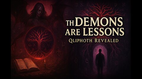 THE DEMONS ARE LESSONS: What the Qliphoth Actually Teach You - EP4
