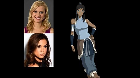 Animated Voice Comparison- Korra (Avatar: The Last Airbender)