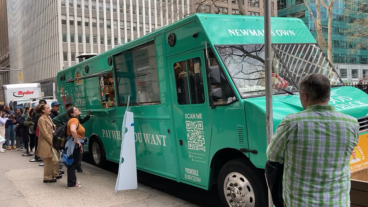 Pay What You Wish @ Newman’s Own Food Truck (Manhattan)