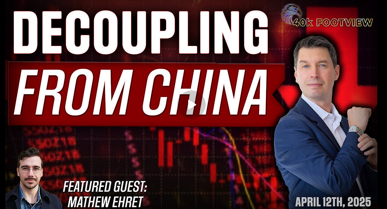 Decoupling from China with Mathew Ehret | 40K FootView Ep. 49