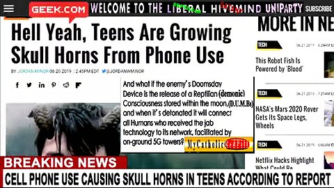 SKULL HORNS DUE TO CELL PHONE USE REPORTED IN TEENS ACCORDING TO SCIENTISTS