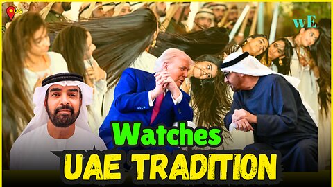 Trump Watches UAE's Hair Dance: A Beautiful Display of Emirati Culture - Watches
