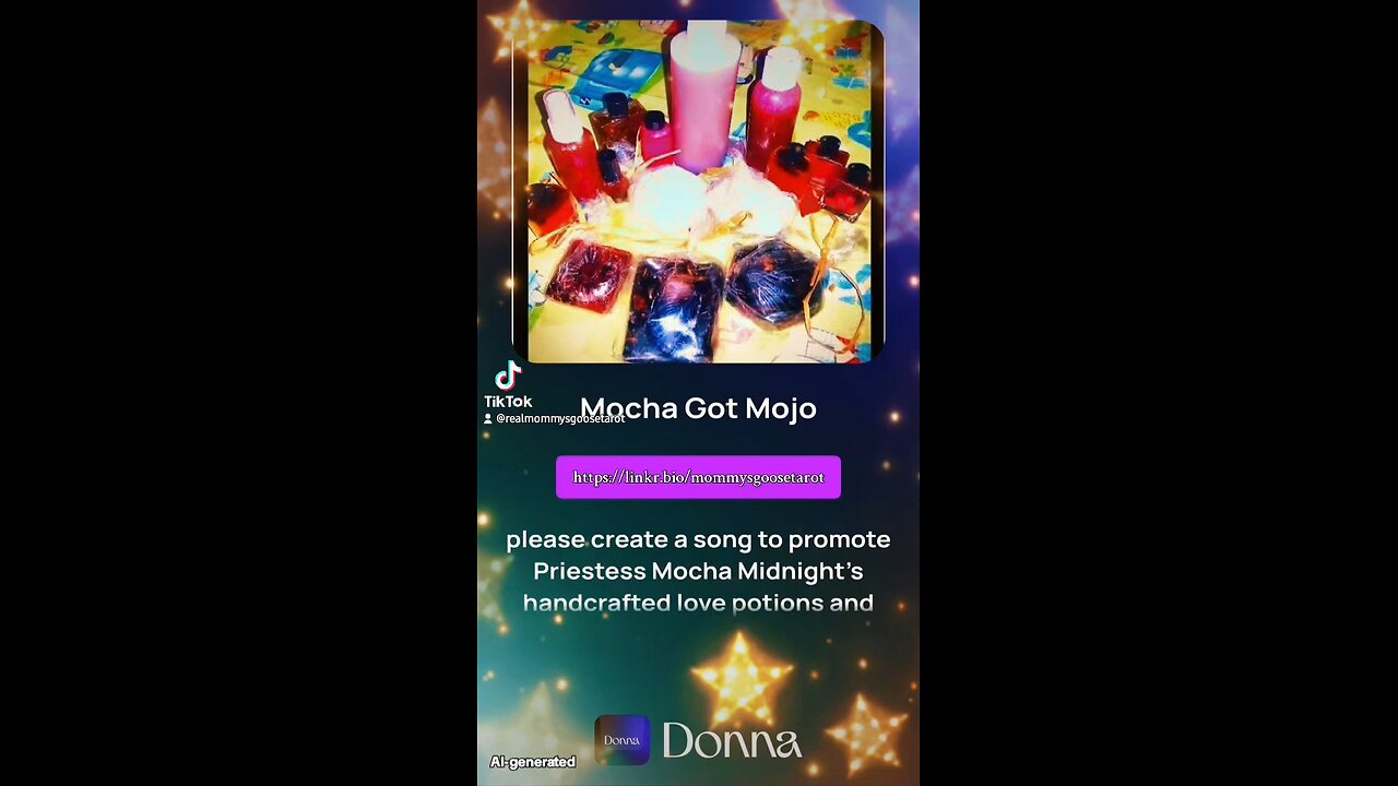 Mocha's Got Mojo Official AI Music Video by Mocha Schuepbach Webb and DonnaAI Tarot, Psychic,Wiccans