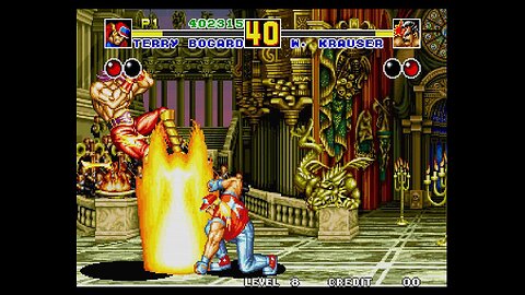 Fatal Fury 2 Terry gameplay (Level 8)